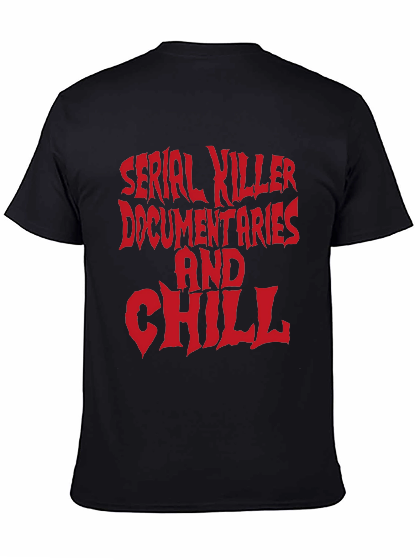 Serial Killer Docs and Chill Graphic Tee