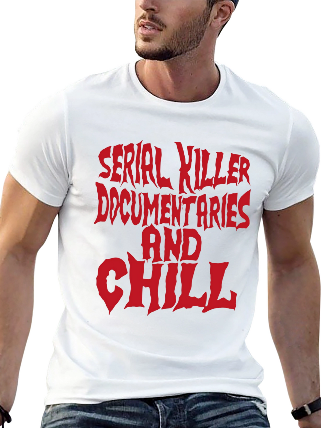 Serial Killer Docs and Chill Graphic Tee