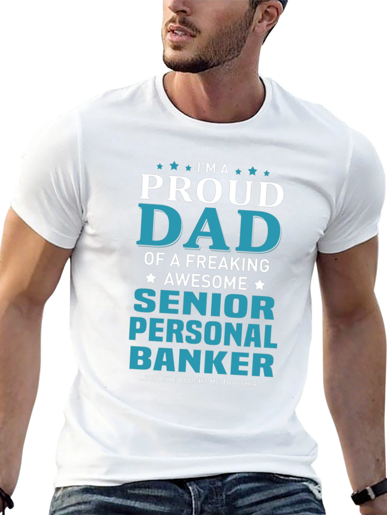 Proud Dad of a Senior Personal Banker T-Shirt