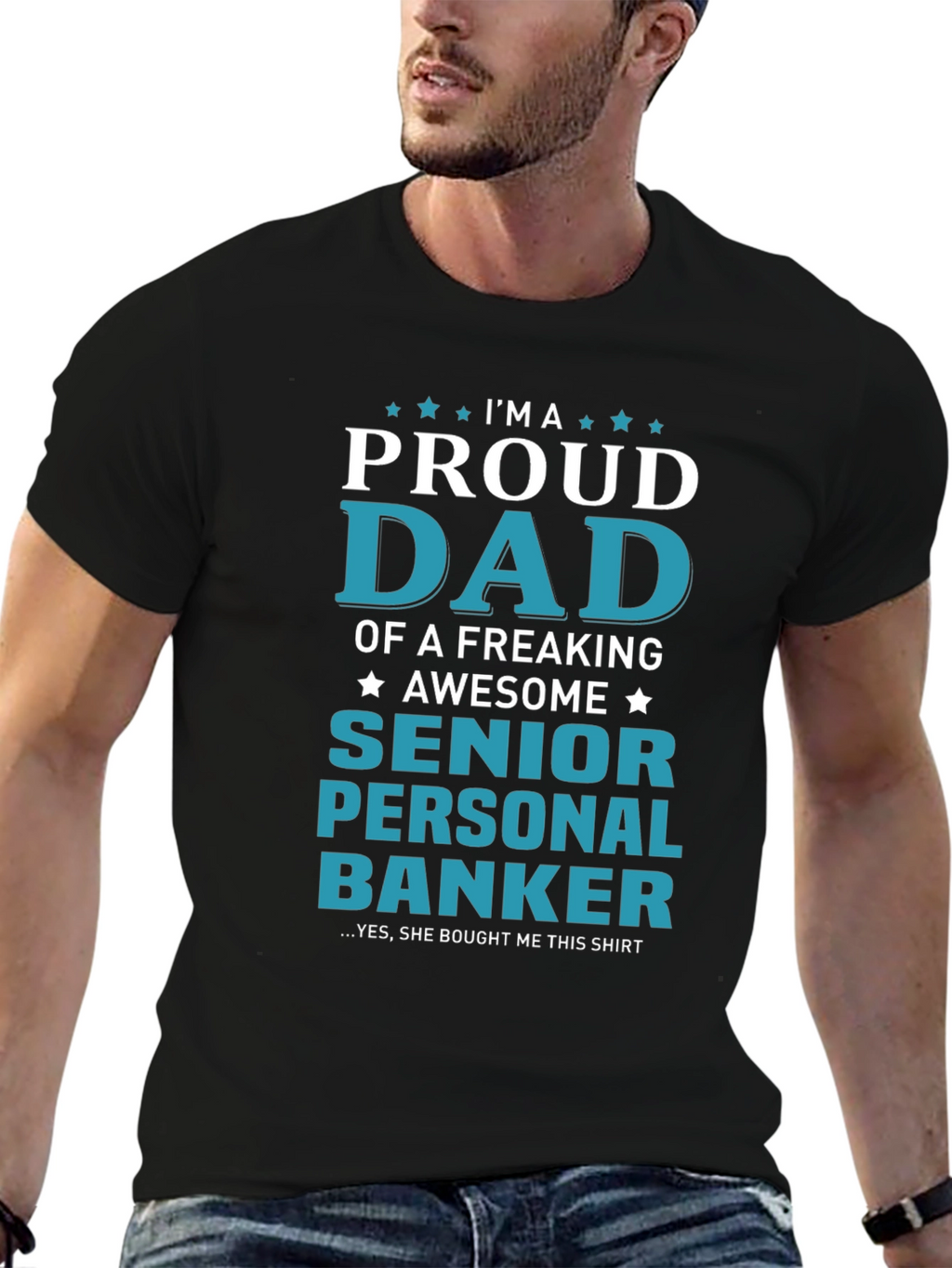 Proud Dad of a Senior Personal Banker T-Shirt