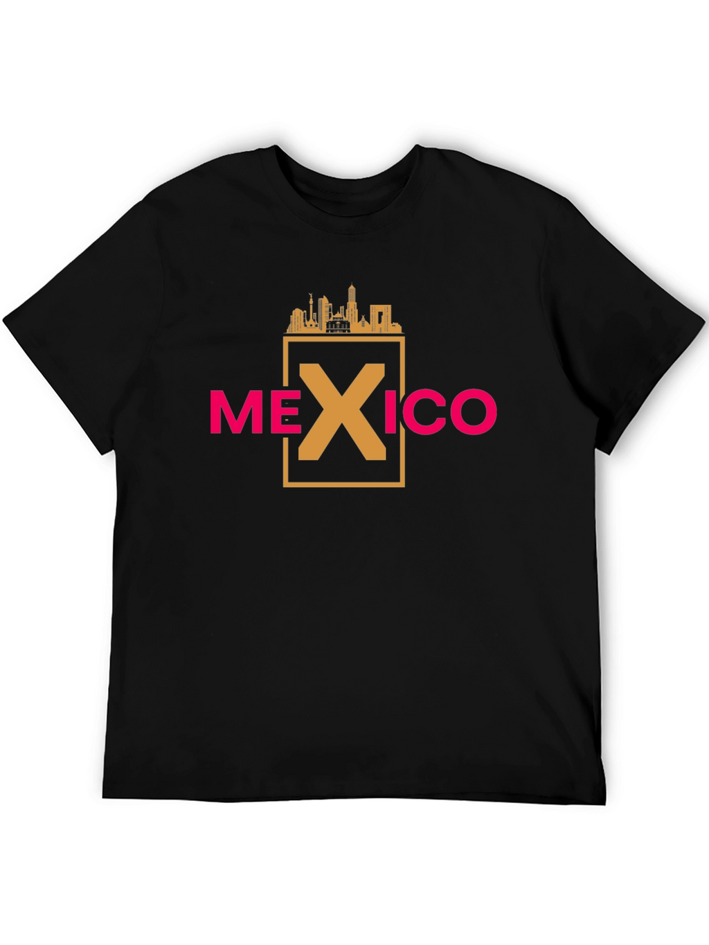 Mexico City Skyline Tee - Graphic Print T-Shirt