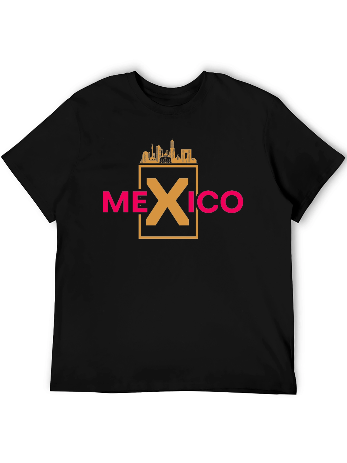 Mexico City Skyline Tee - Graphic Print T-Shirt