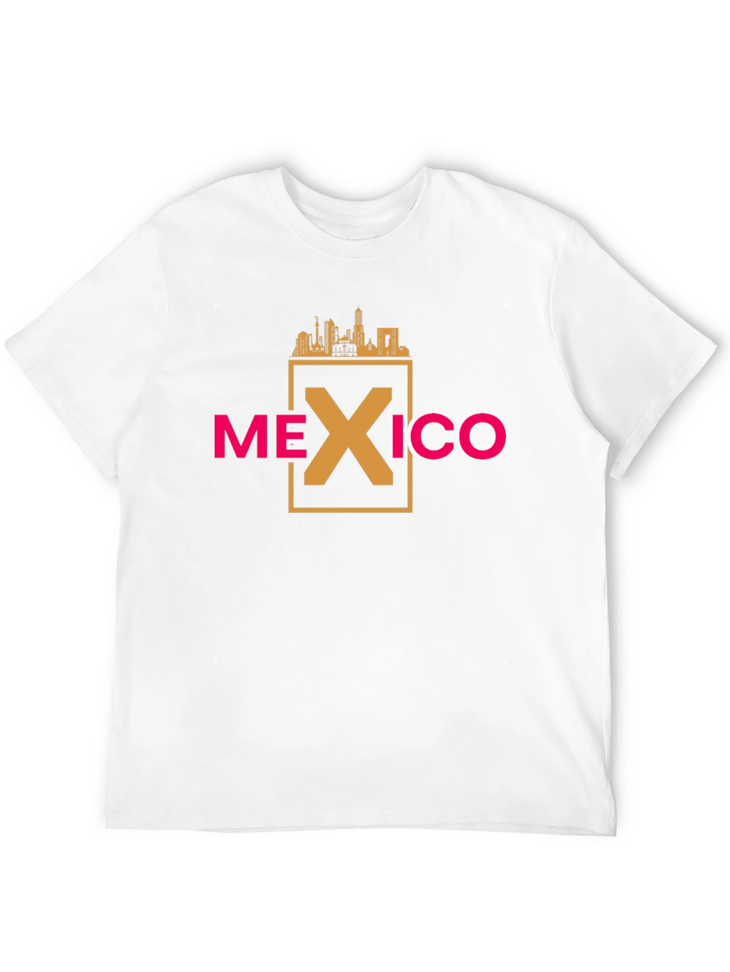 Mexico City Skyline Tee - Graphic Print T-Shirt