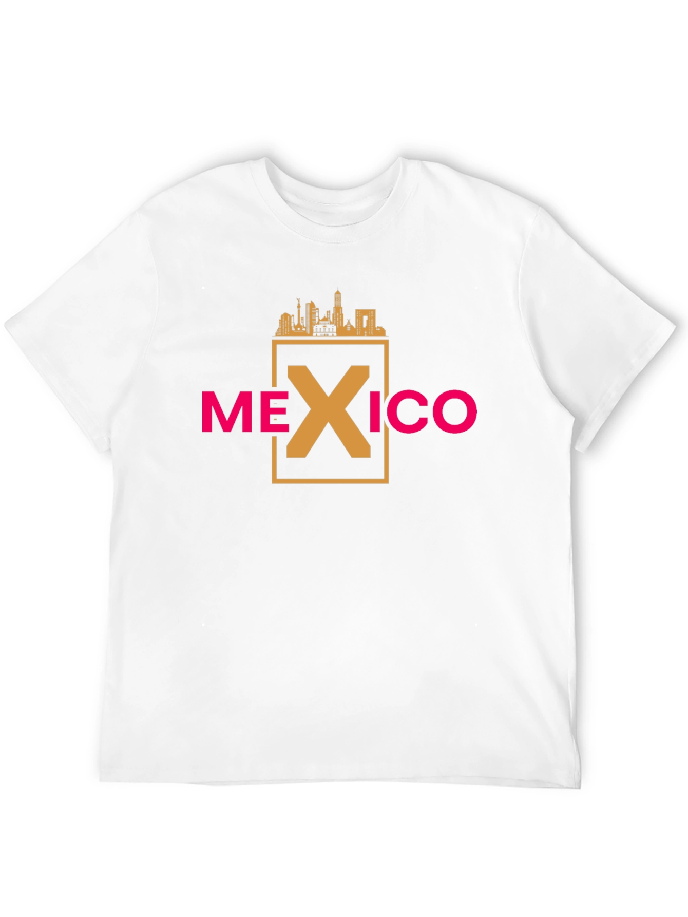 Mexico City Skyline Tee - Graphic Print T-Shirt