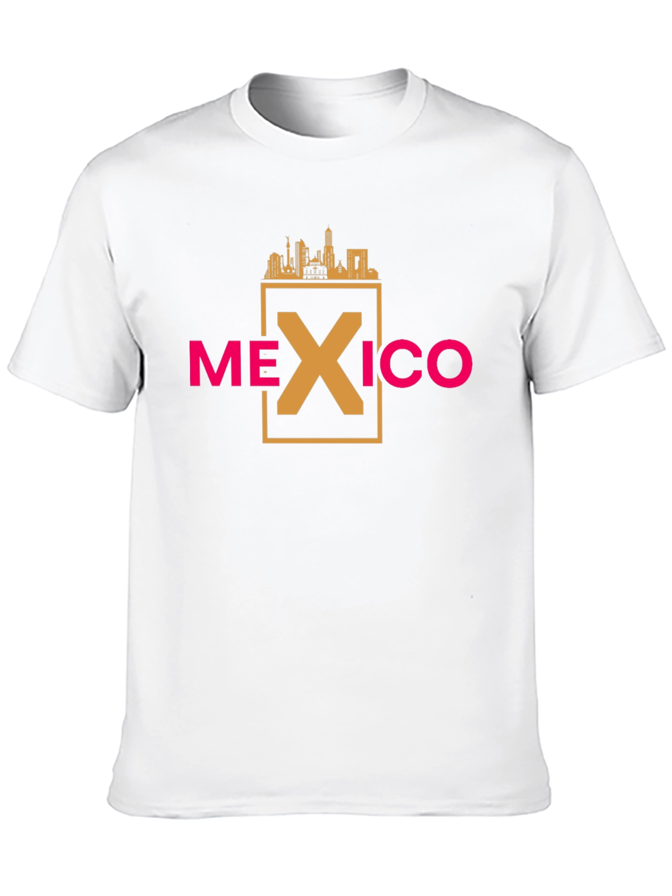 Mexico City Skyline Tee - Graphic Print T-Shirt