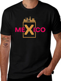 Mexico City Skyline Tee - Graphic Print T-Shirt