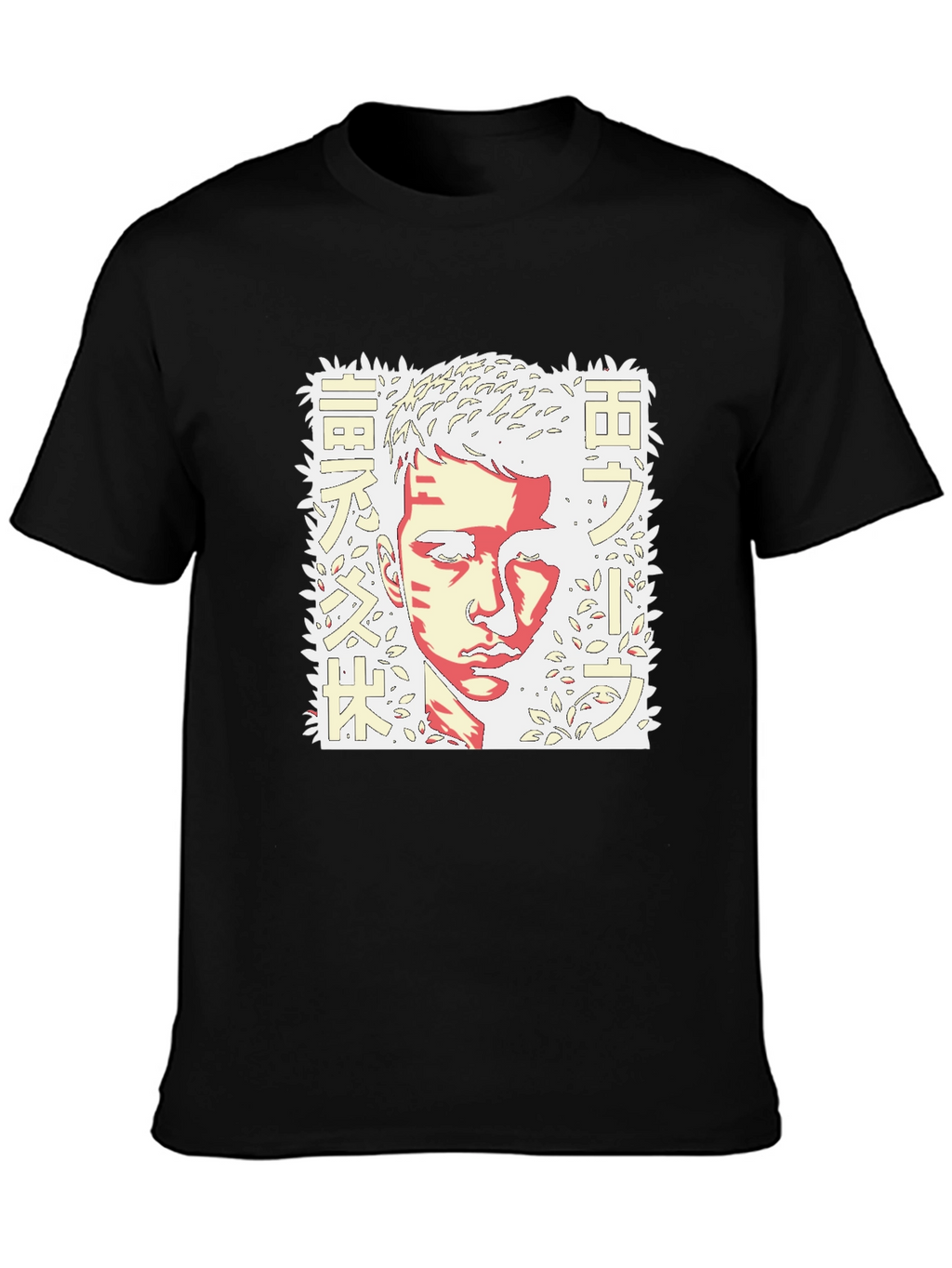 Anime Graphic Print T-Shirt