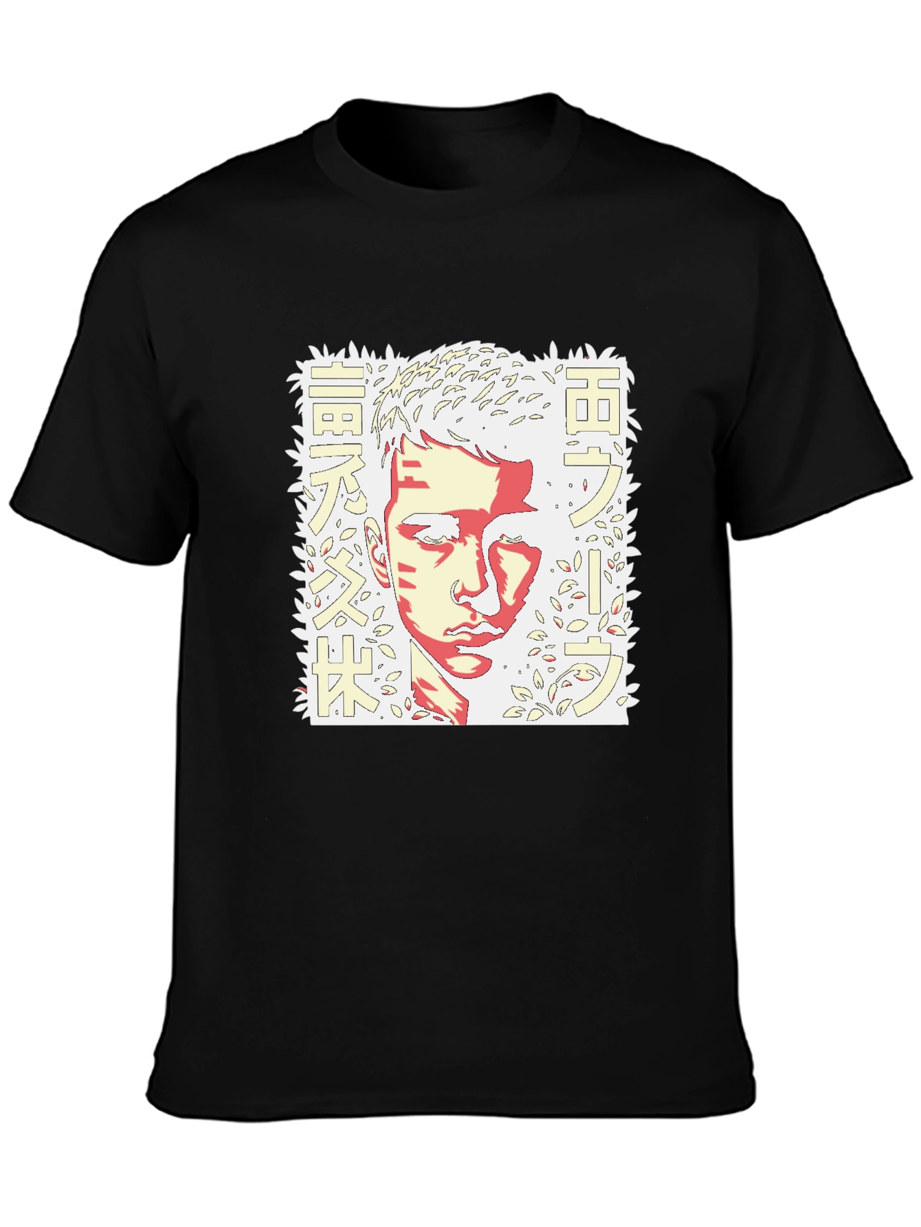 Anime Graphic Print T-Shirt