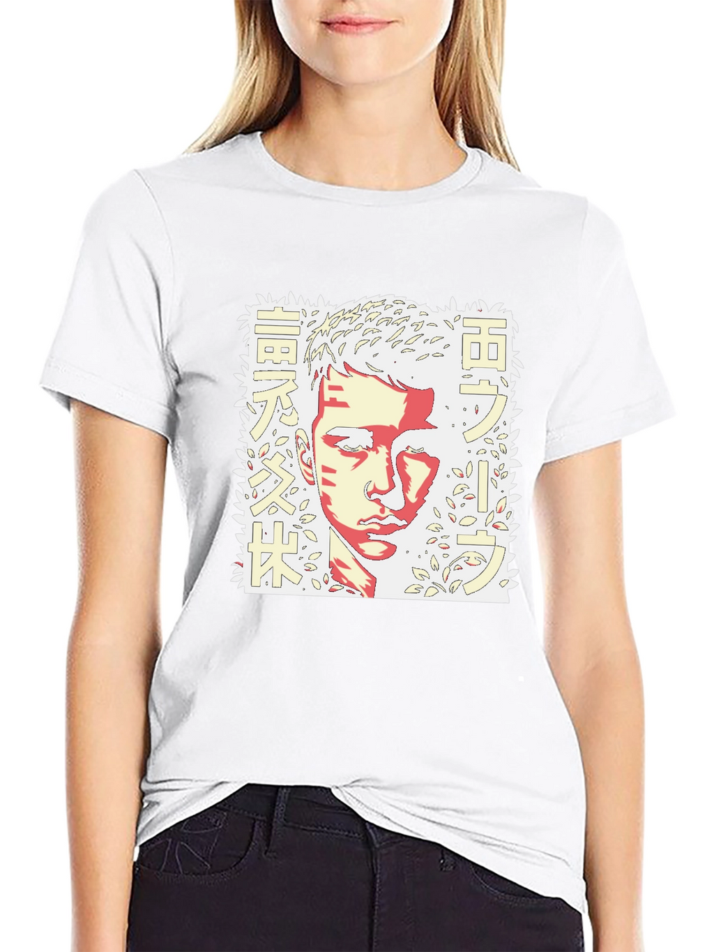 Anime Graphic Print T-Shirt
