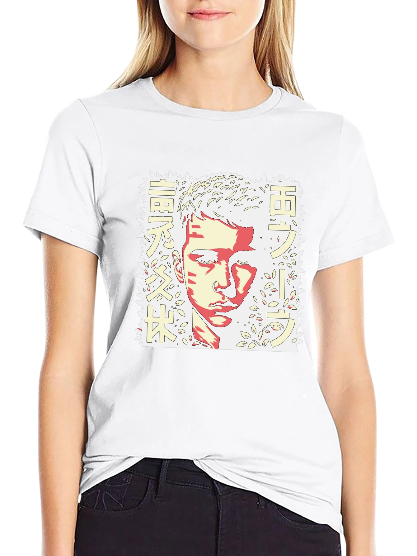 Anime Graphic Print T-Shirt