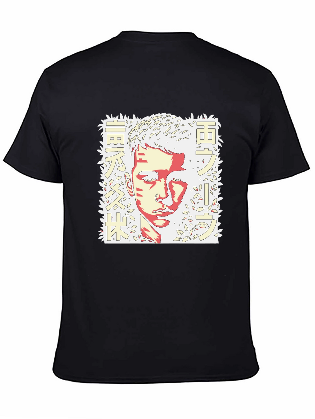 Anime Graphic Print T-Shirt