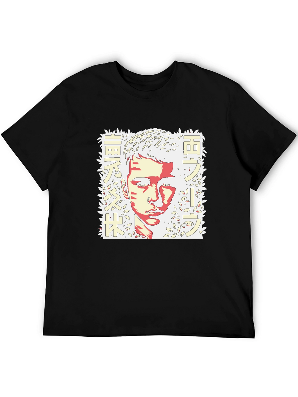 Anime Graphic Print T-Shirt