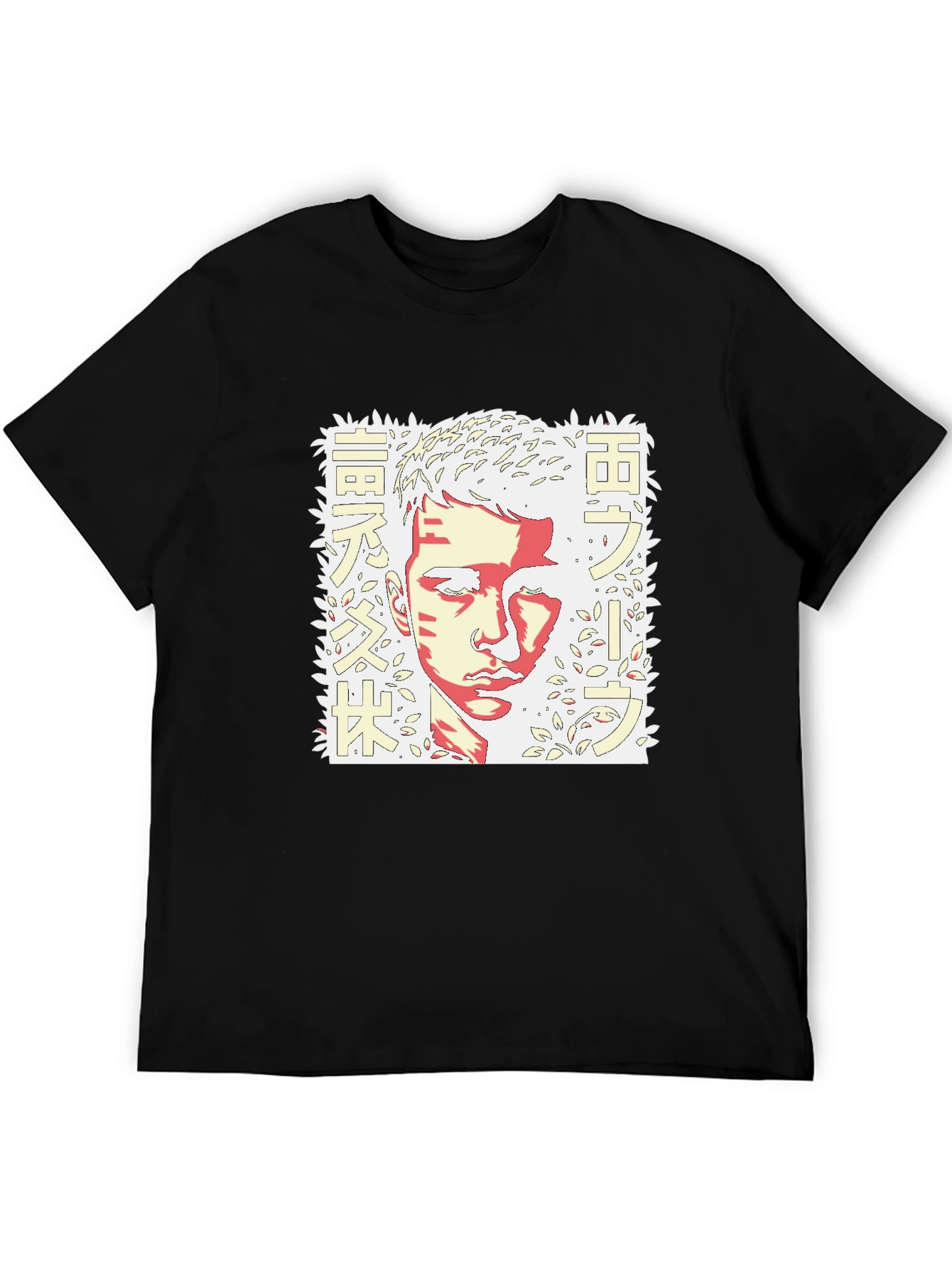 Anime Graphic Print T-Shirt