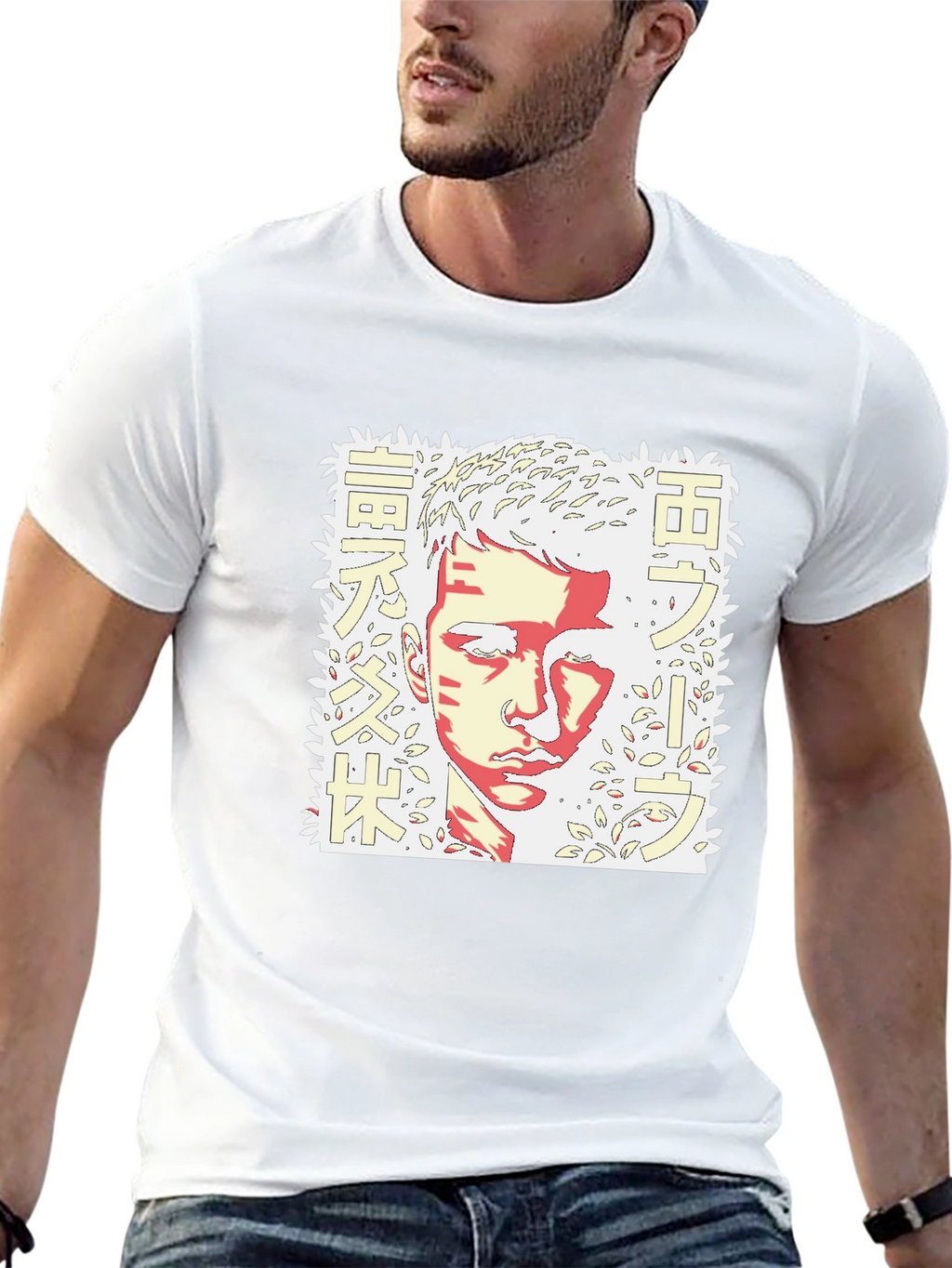 Anime Graphic Print T-Shirt