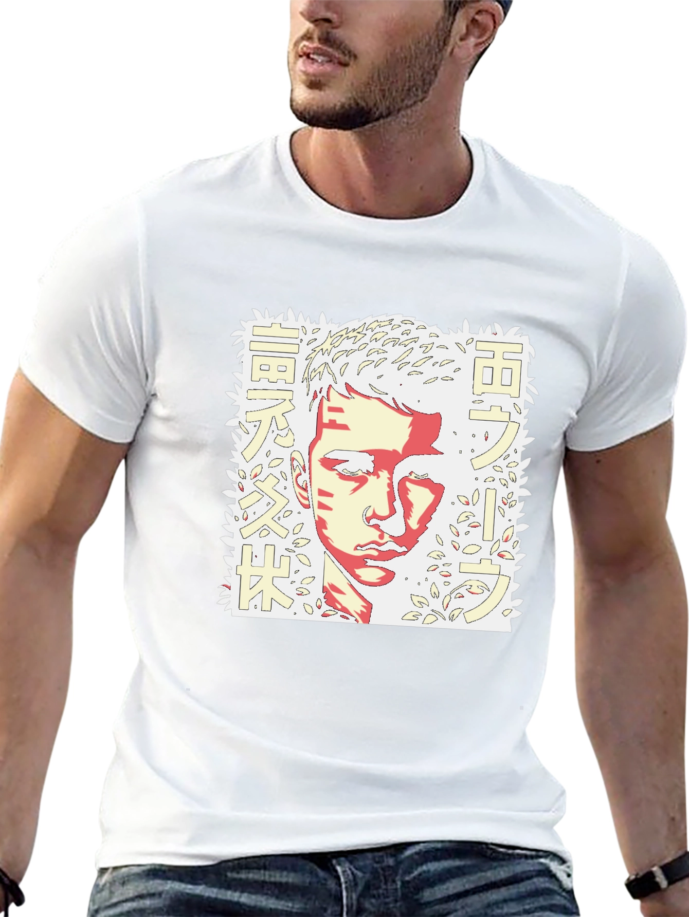 Anime Graphic Print T-Shirt