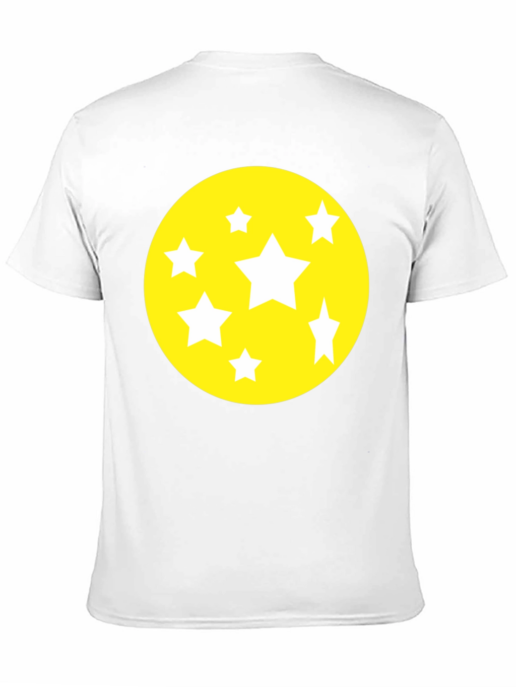 Starry Graphic Tee - Black Cotton Comfort