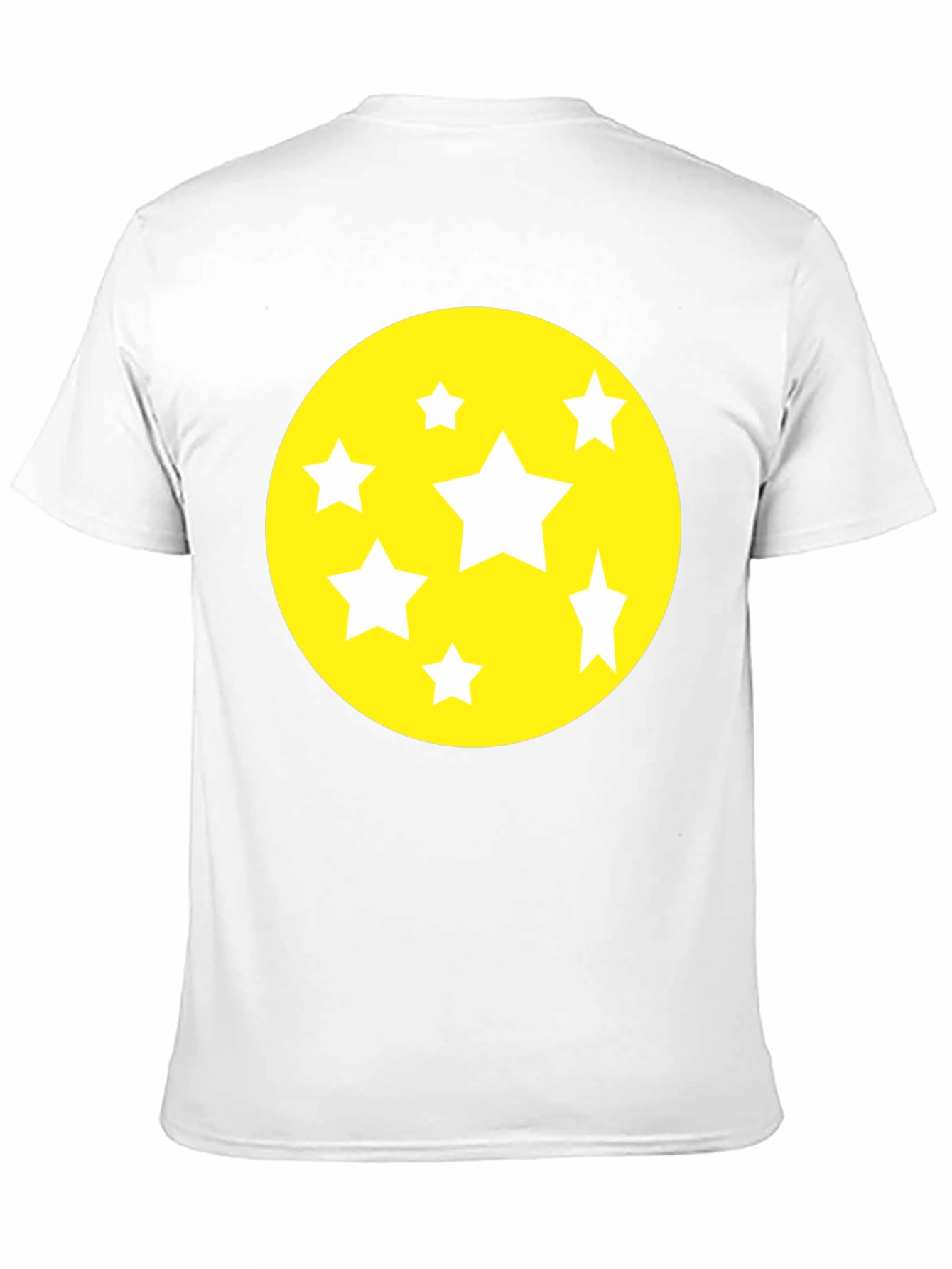 Starry Graphic Tee - Black Cotton Comfort