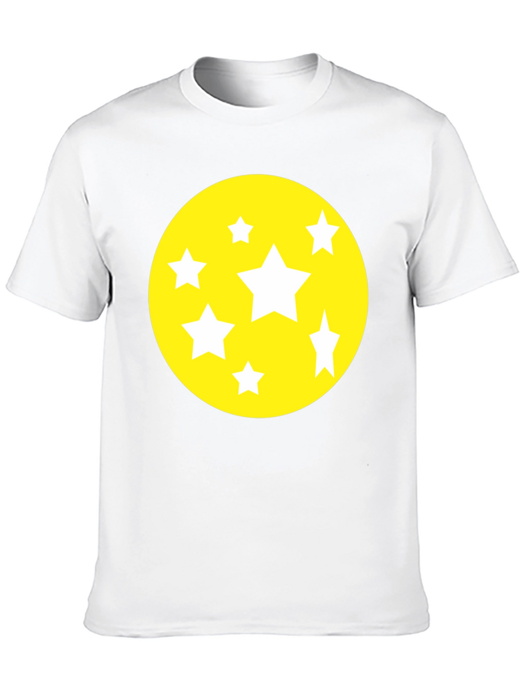 Starry Graphic Tee - Black Cotton Comfort