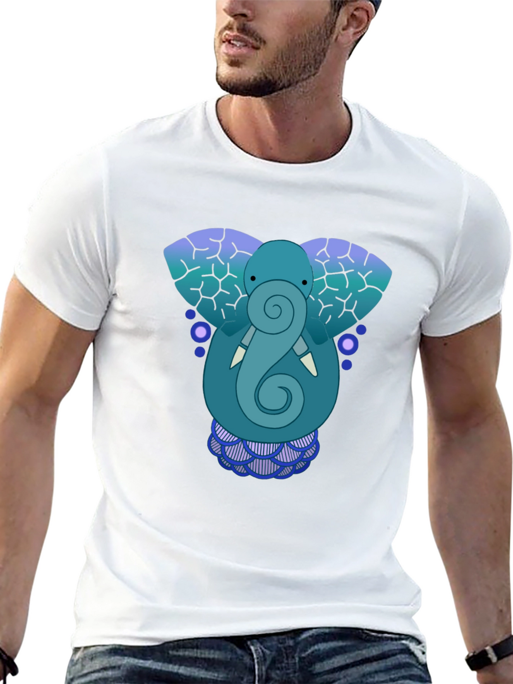 Elephant Graphic T-Shirt - Unique Design