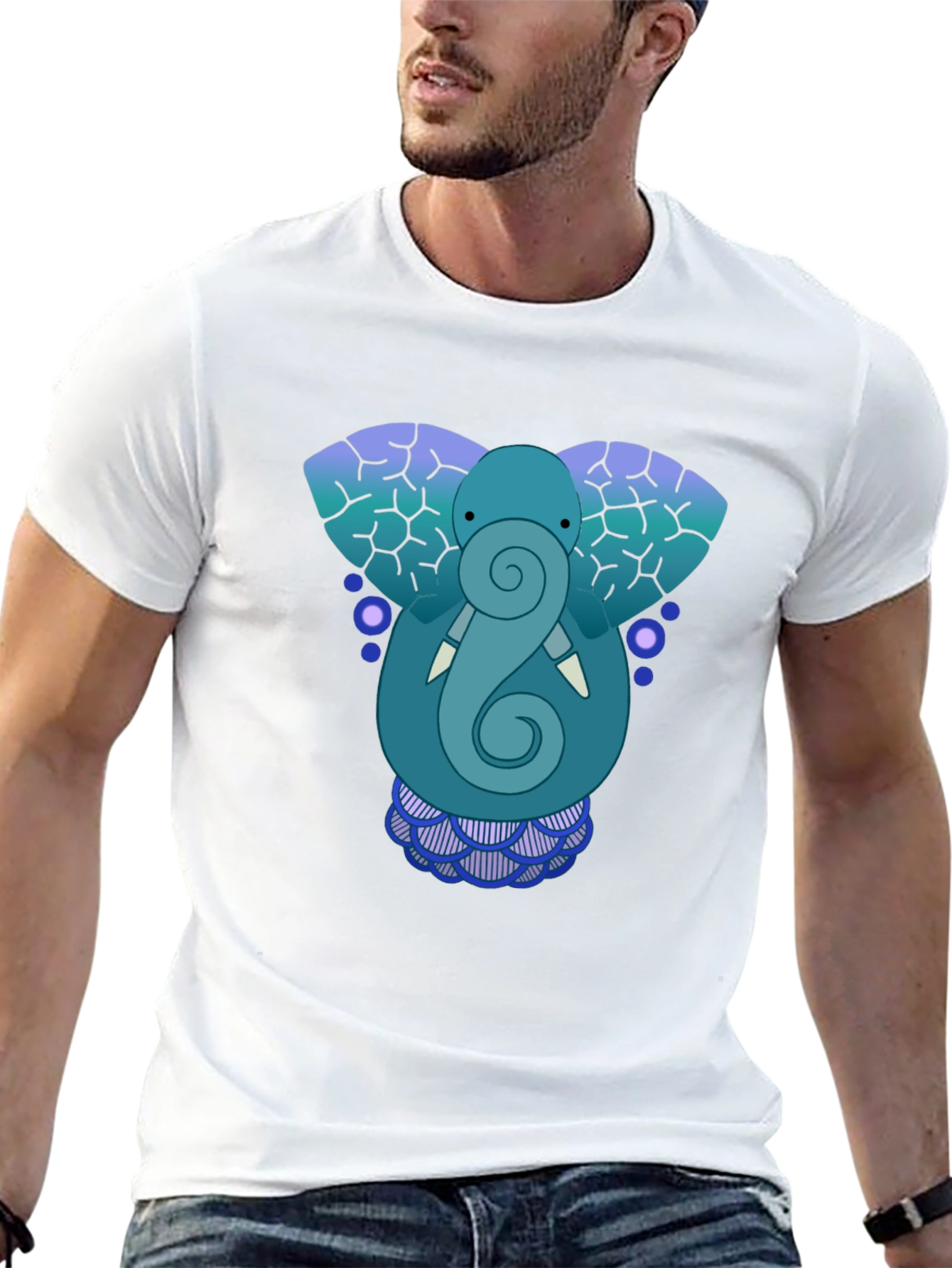 Elephant Graphic T-Shirt - Unique Design