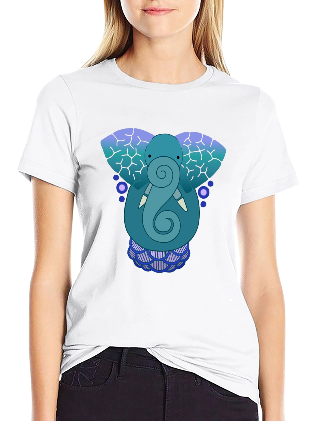Elephant Graphic T-Shirt - Unique Design