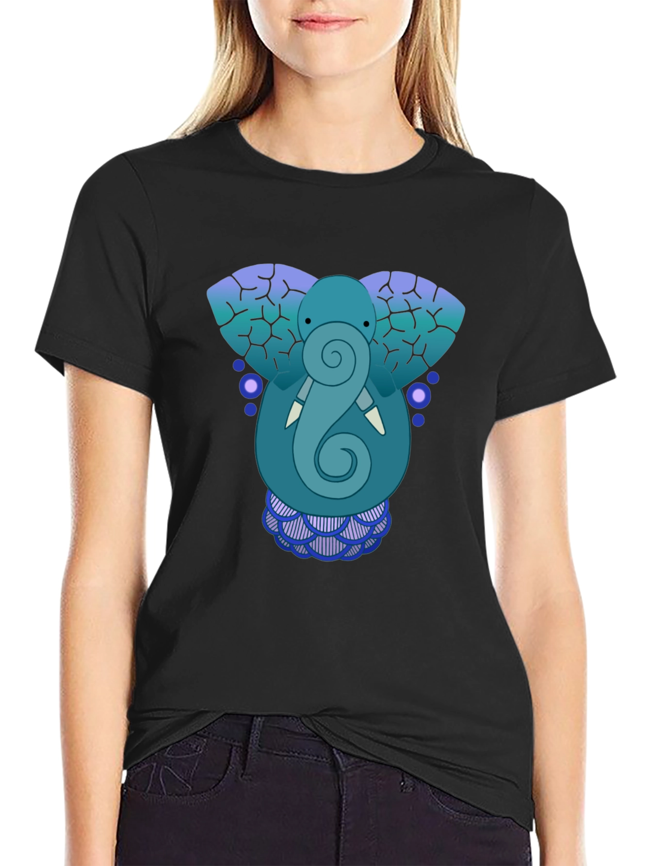 Elephant Graphic T-Shirt - Unique Design