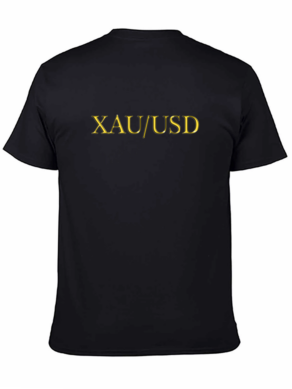 XAU/USD Gold Trading T-Shirt - Black