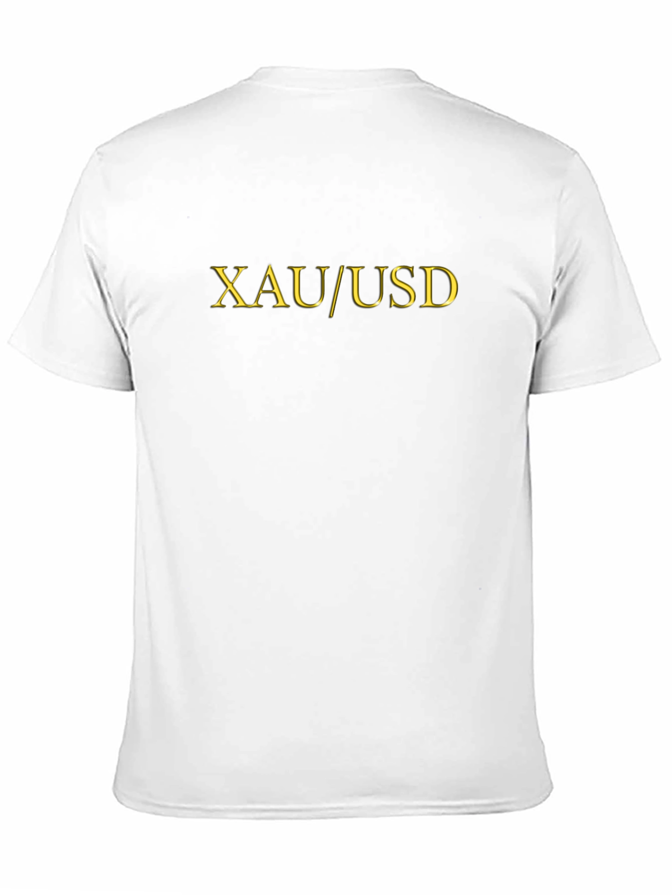XAU/USD Gold Trading T-Shirt - Black