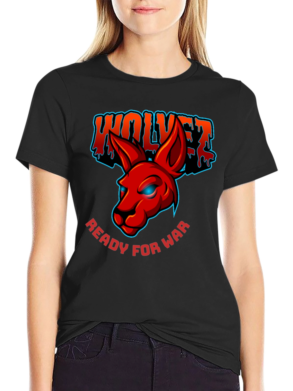 Wolves Ready For War Graphic T-Shirt