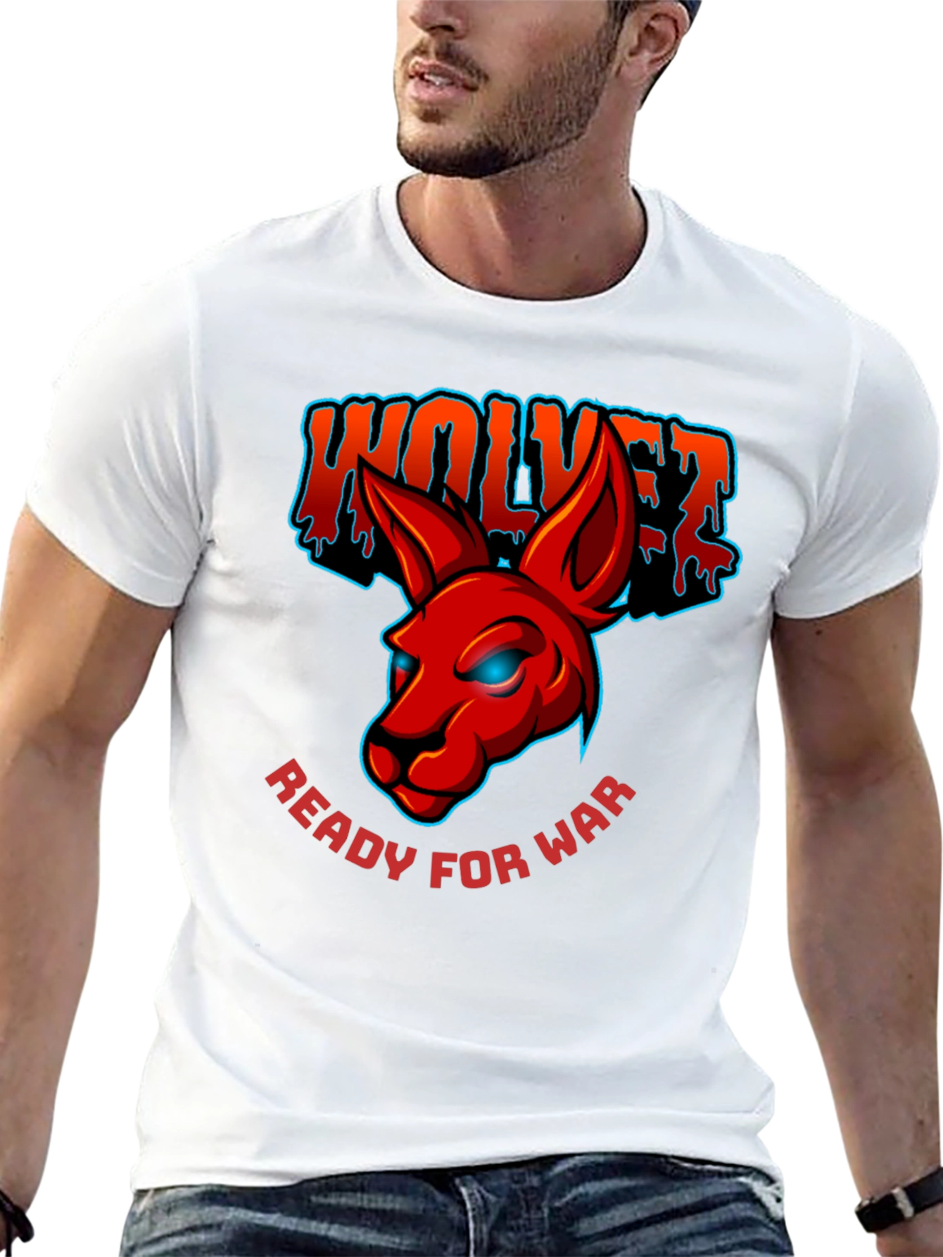 Wolves Ready For War Graphic T-Shirt