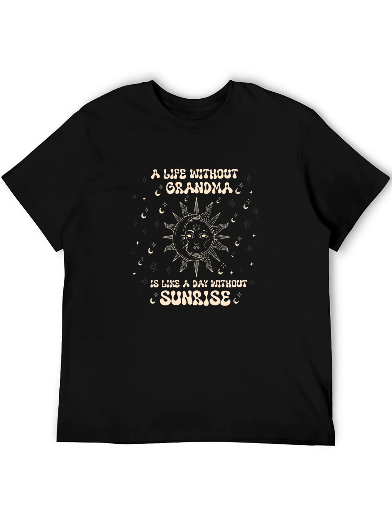 Grandma Love Graphic Tee -  A Life Without Grandma T-Shirt
