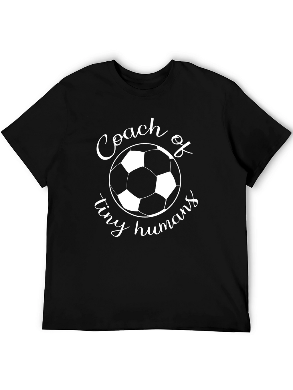 Coach of Tiny Humans Soccer T-Shirt