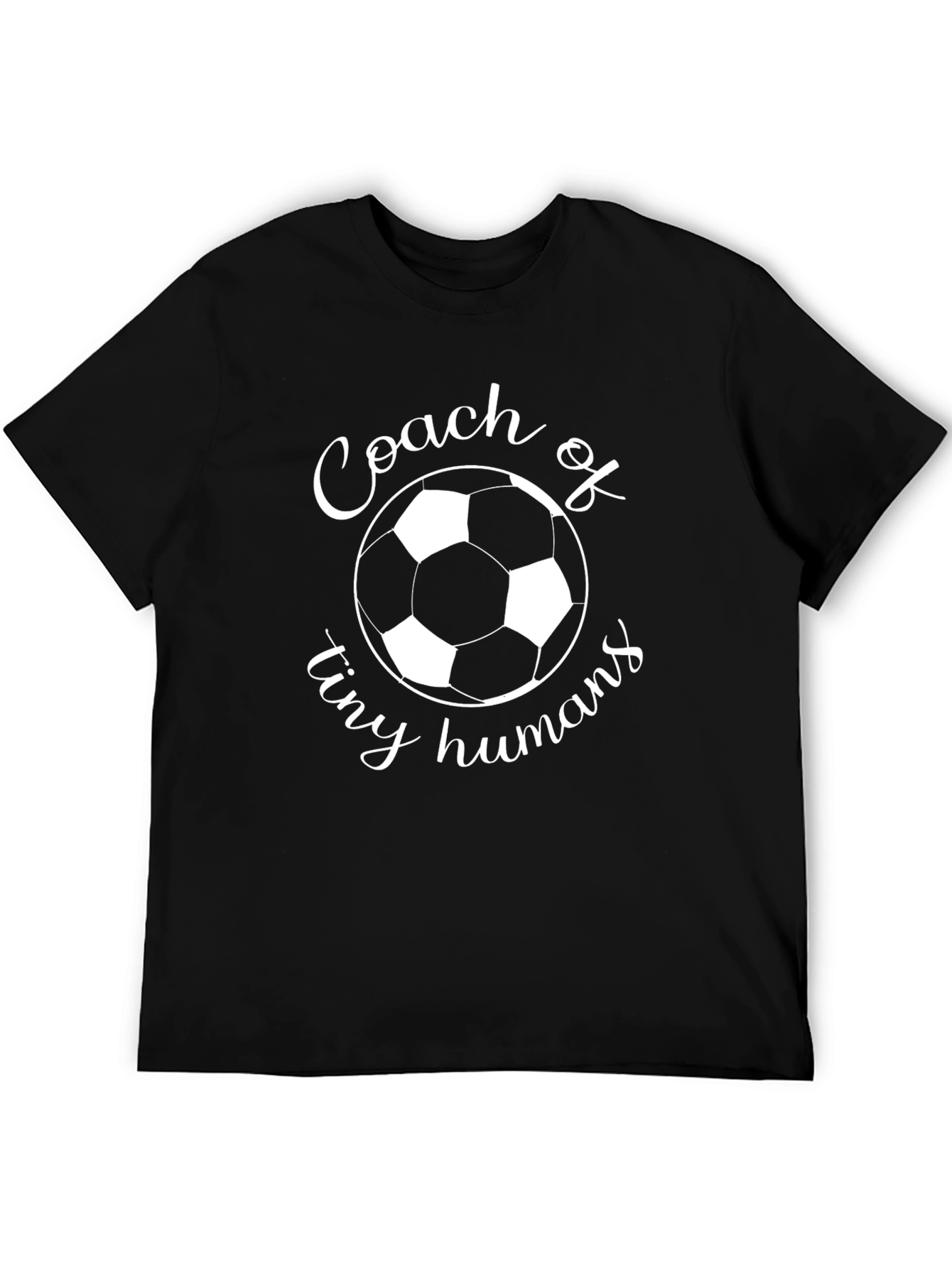 Coach of Tiny Humans Soccer T-Shirt