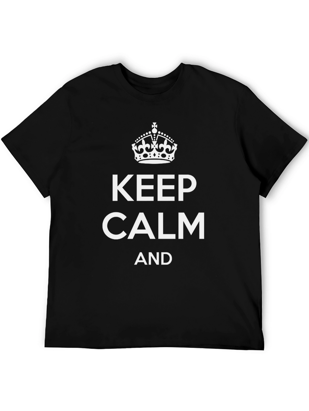 Keep Calm Graphic T-Shirt - Relaxed Fit