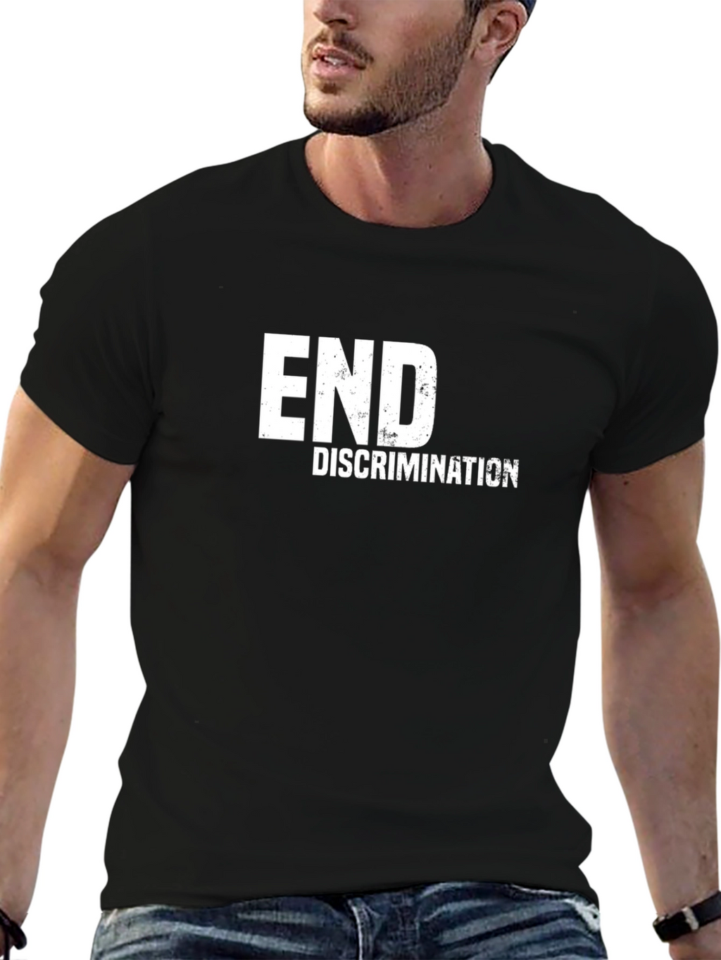 End Discrimination Graphic T-Shirt