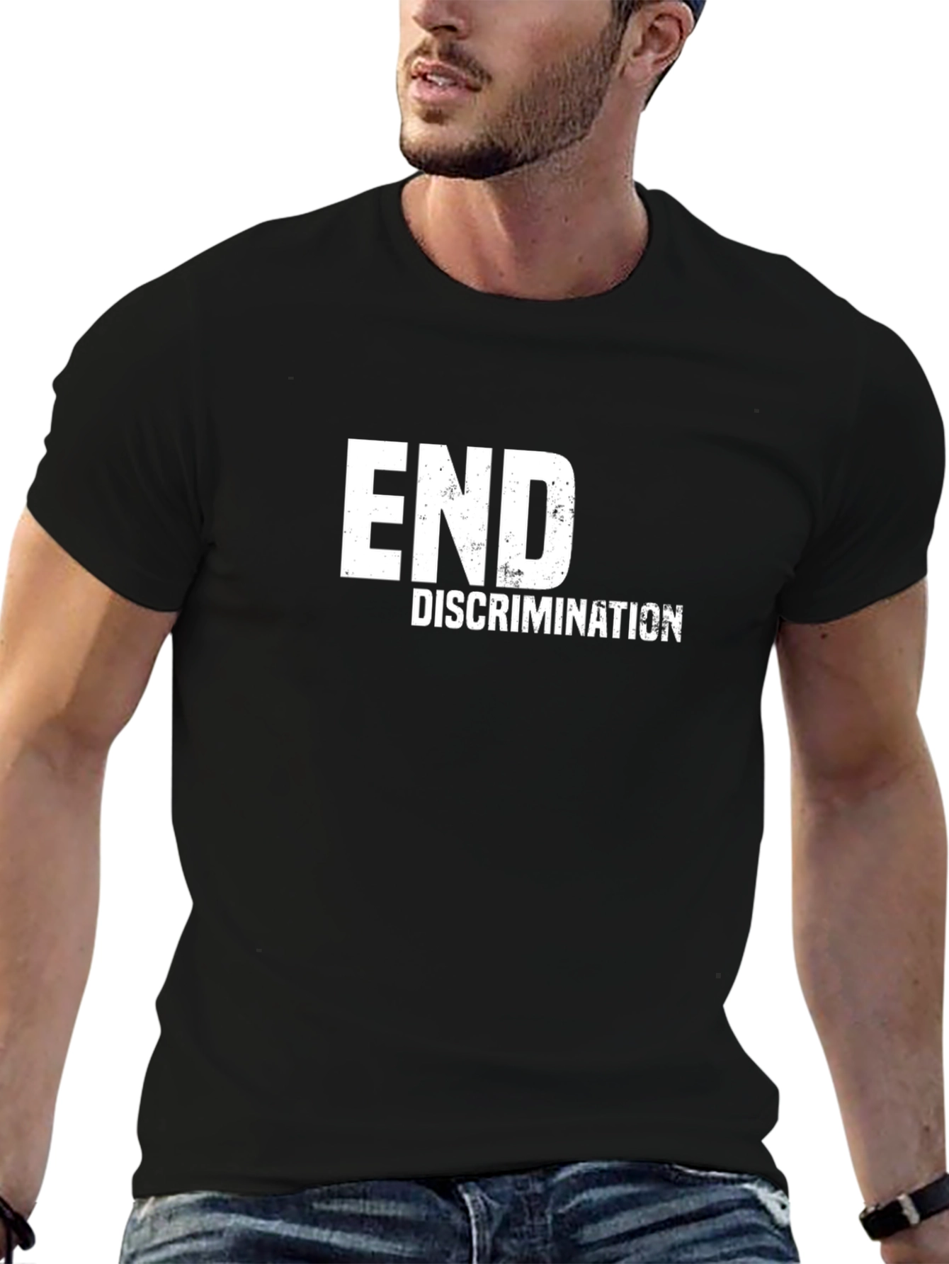 End Discrimination Graphic T-Shirt