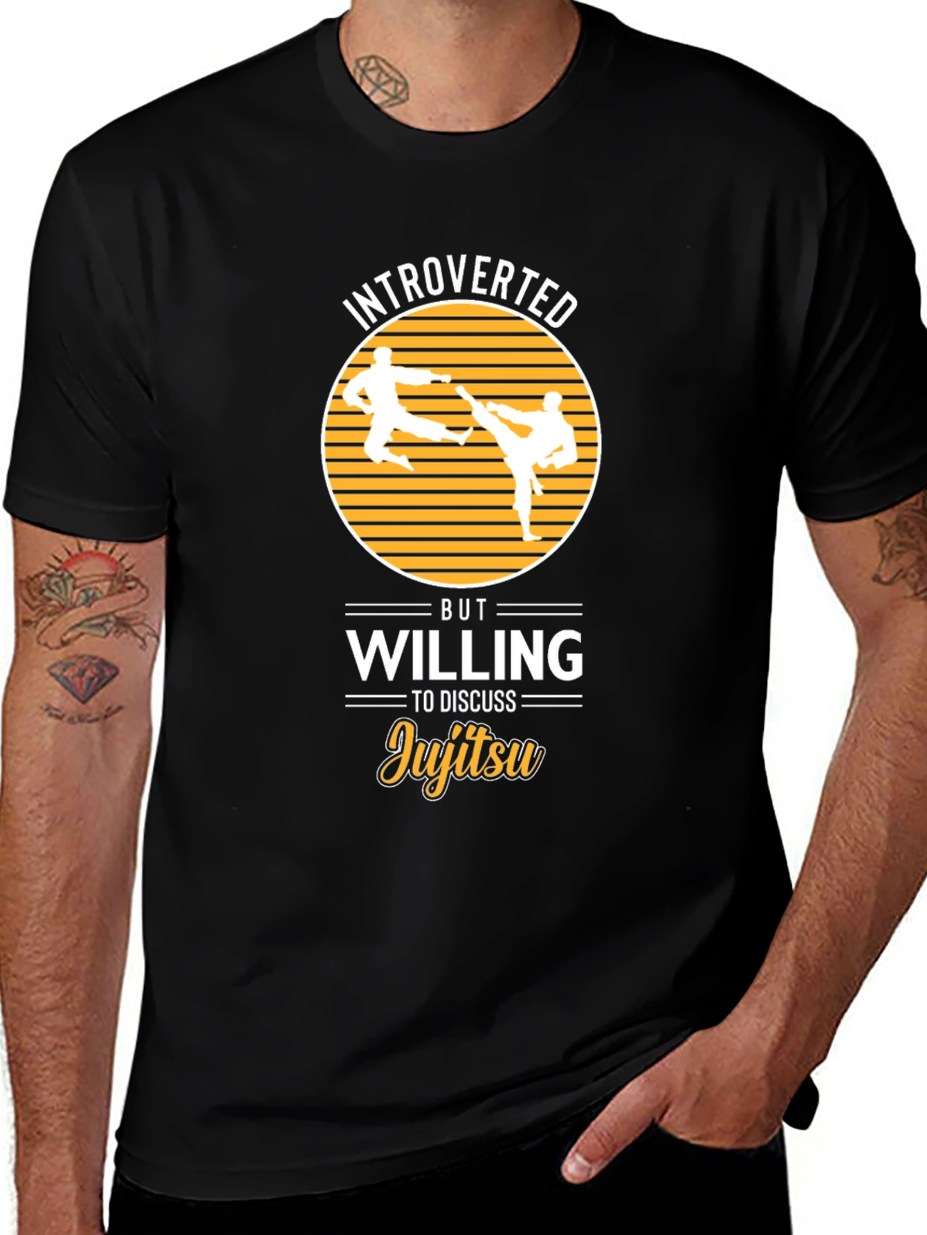 Introverted Jujitsu T-Shirt Martial Arts