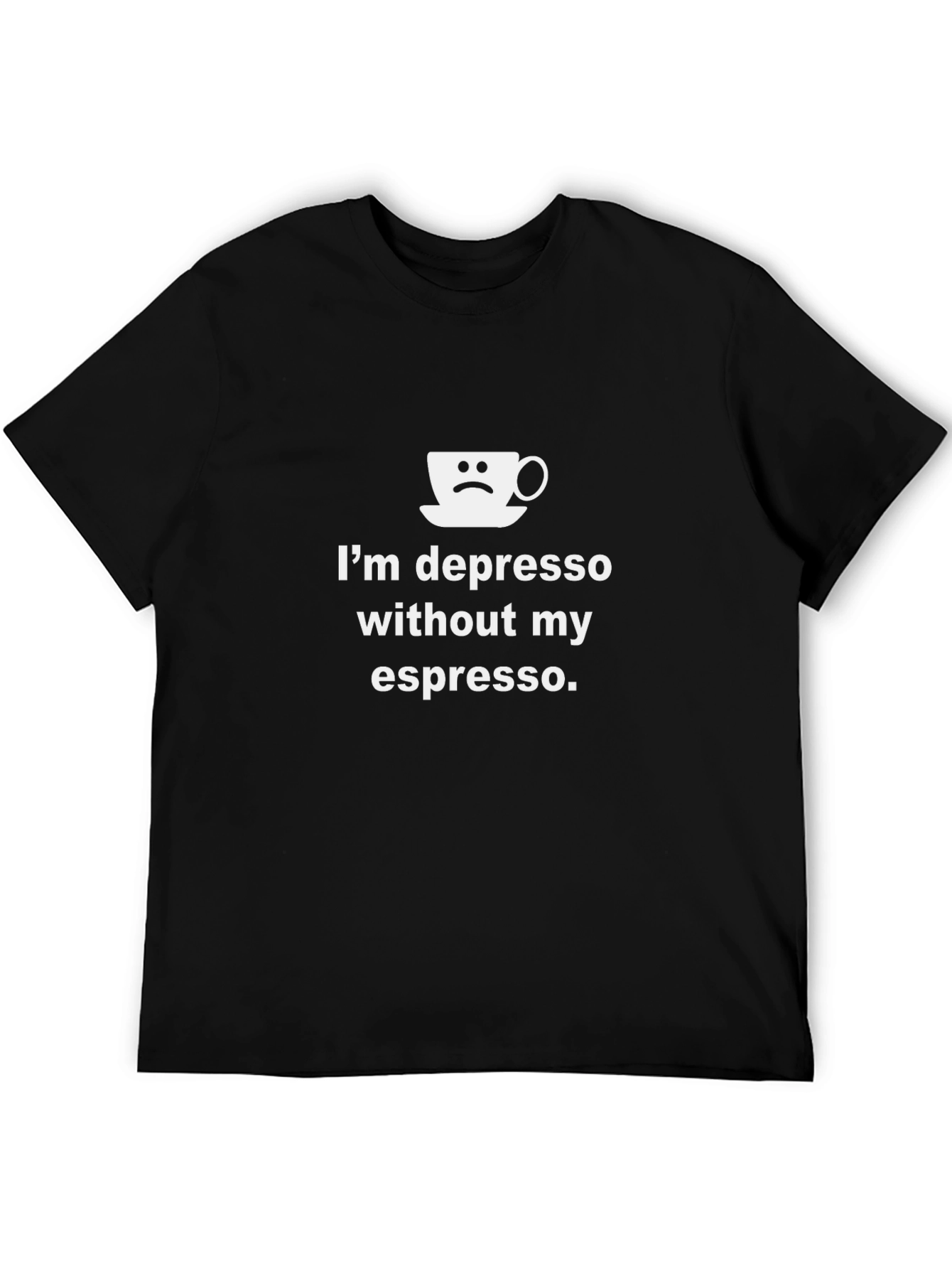 Depresso Espresso Black T-Shirt
