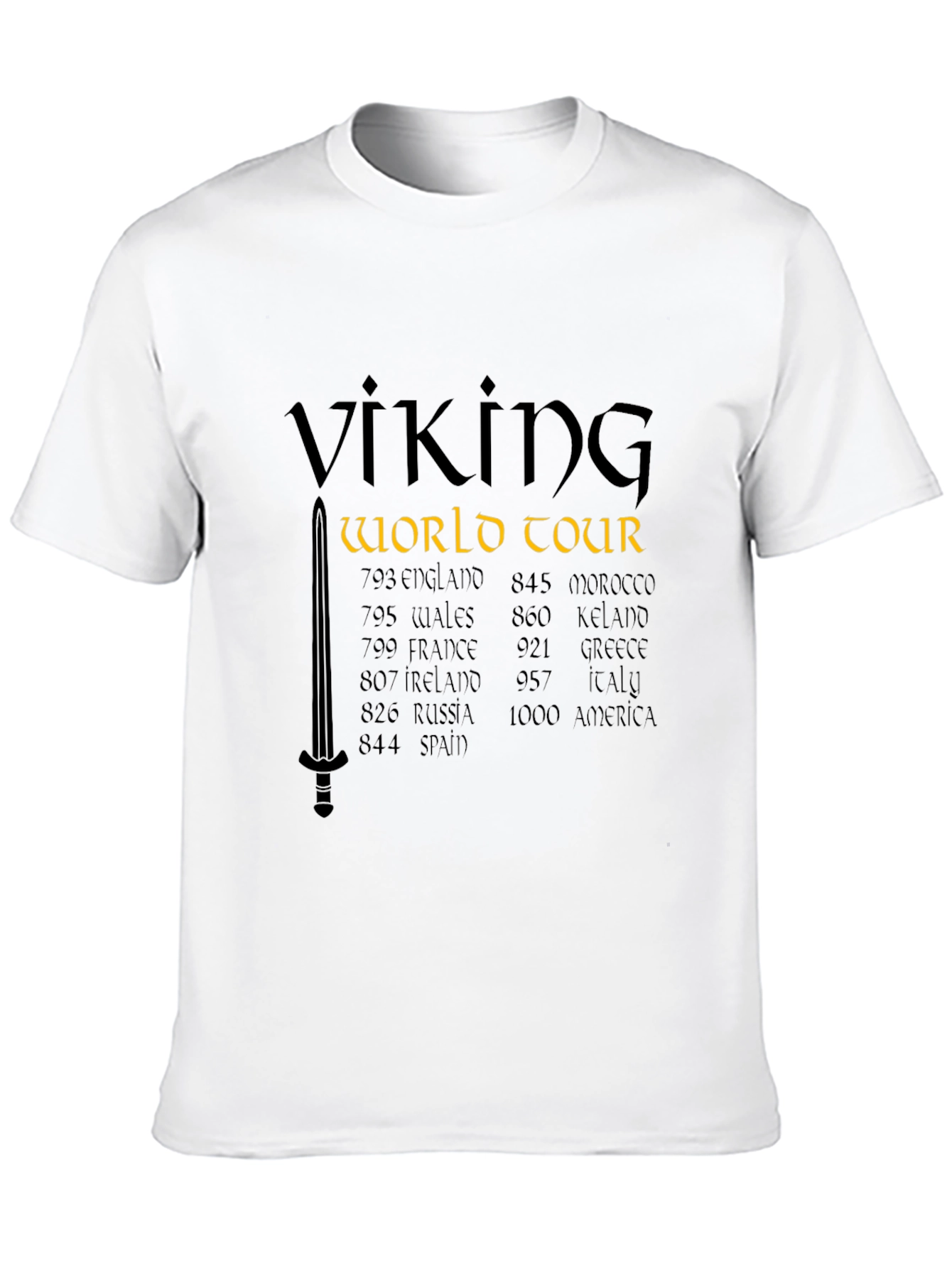 Viking World Tour Graphic T-Shirt