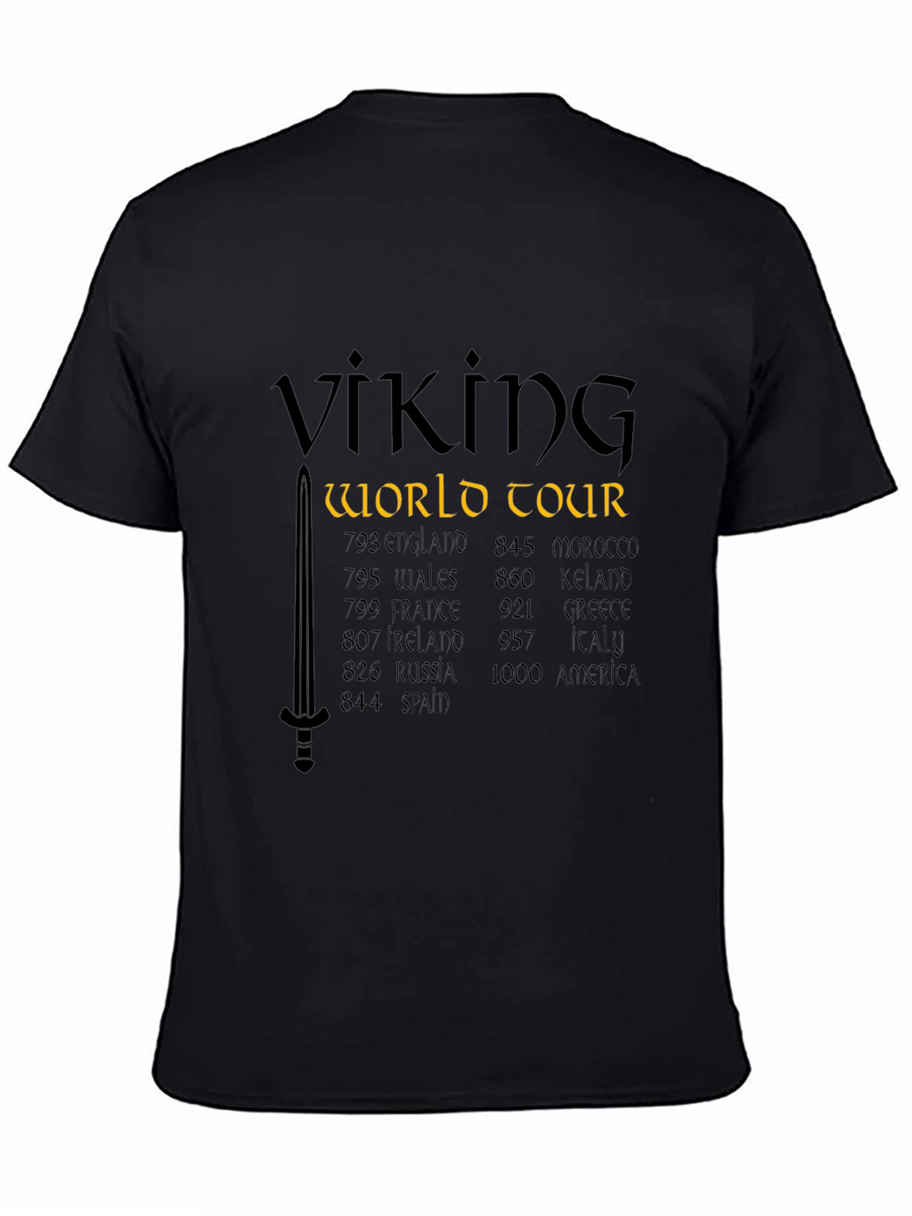 Viking World Tour Graphic T-Shirt