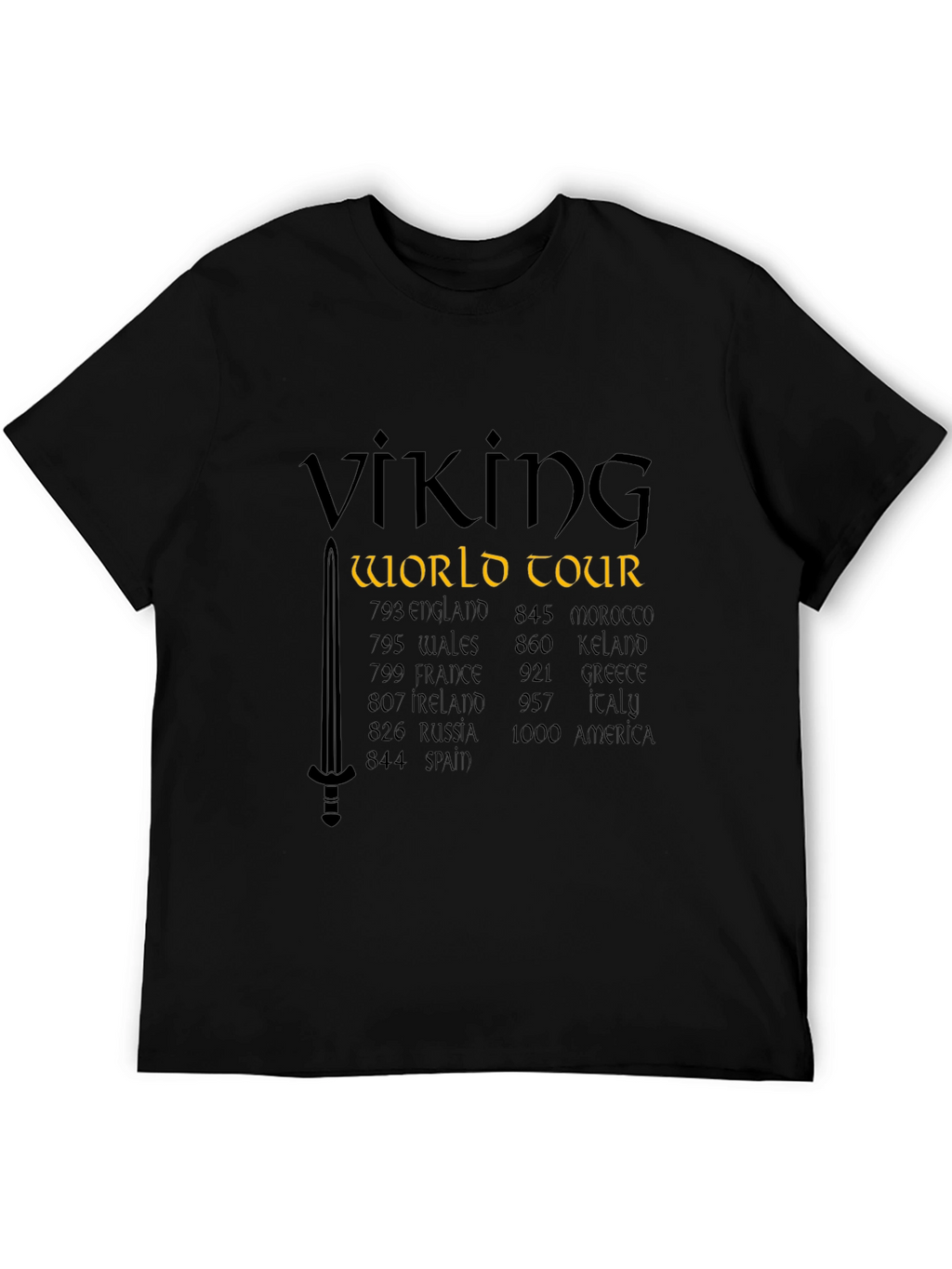 Viking World Tour Graphic T-Shirt