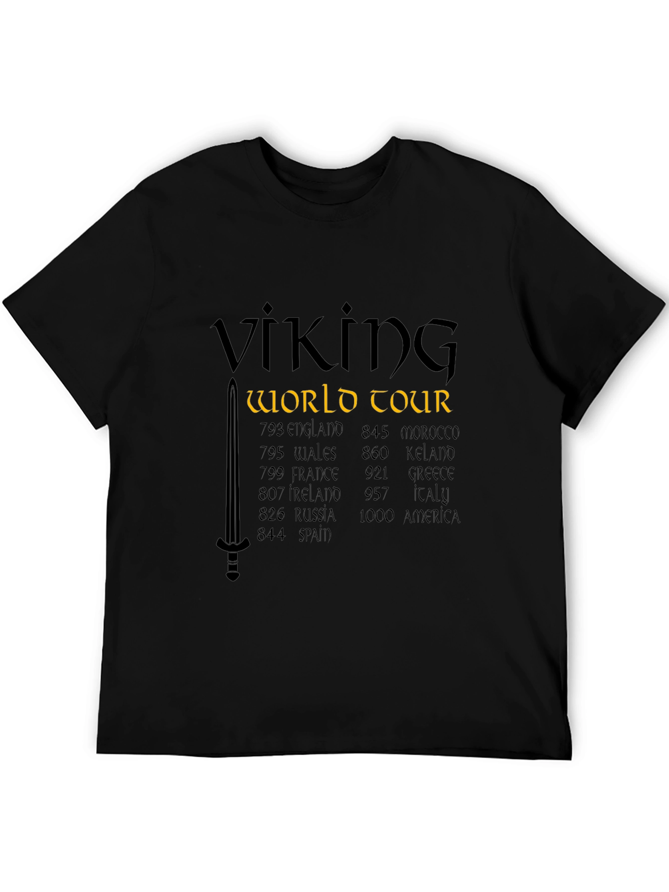 Viking World Tour Graphic T-Shirt