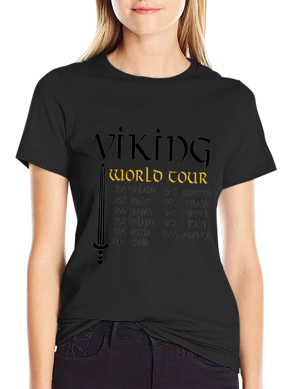 Viking World Tour Graphic T-Shirt