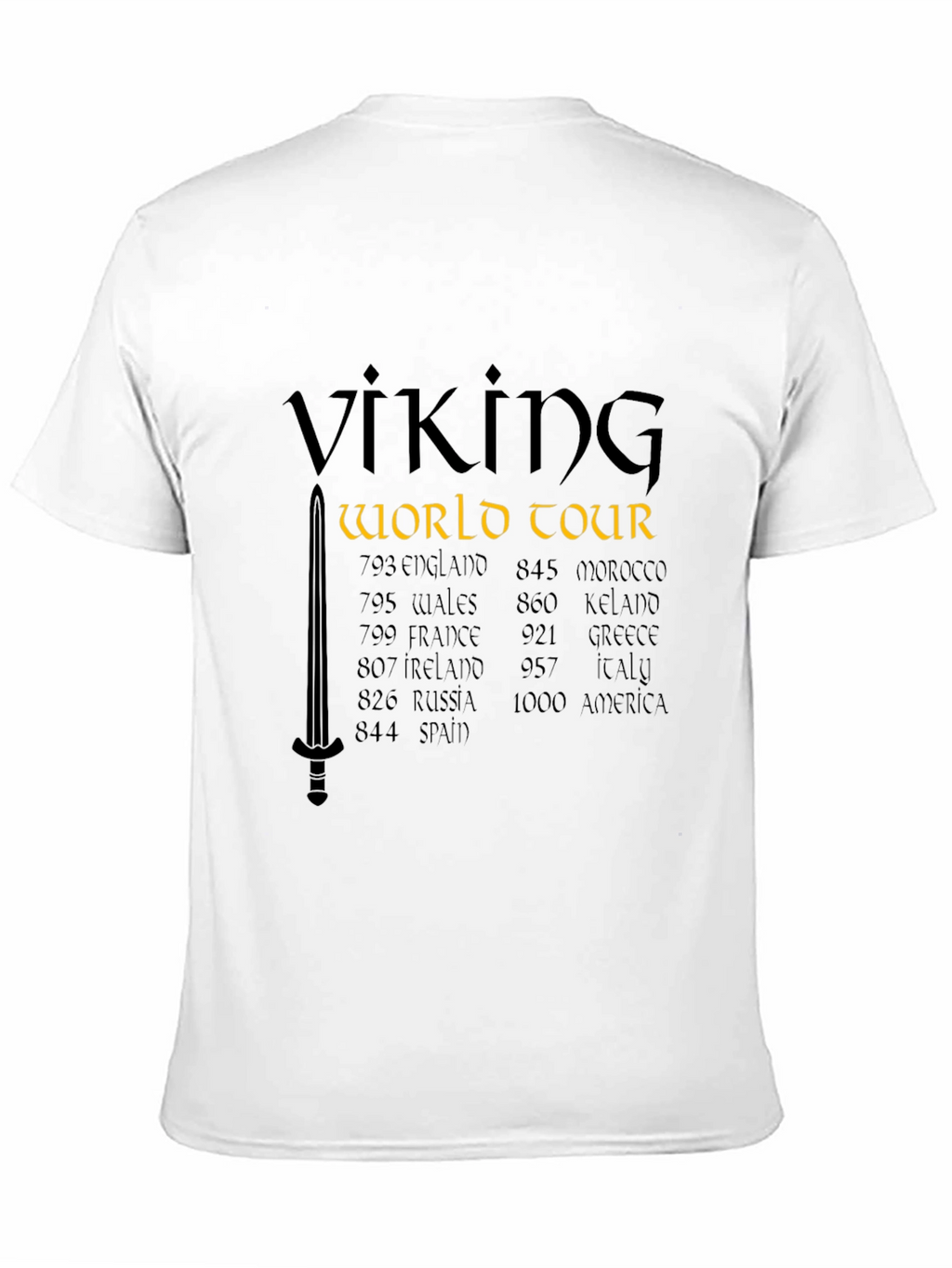 Viking World Tour Graphic T-Shirt