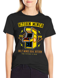 Bitcoin Miner Arcade T-Shirt - Crypto HODL