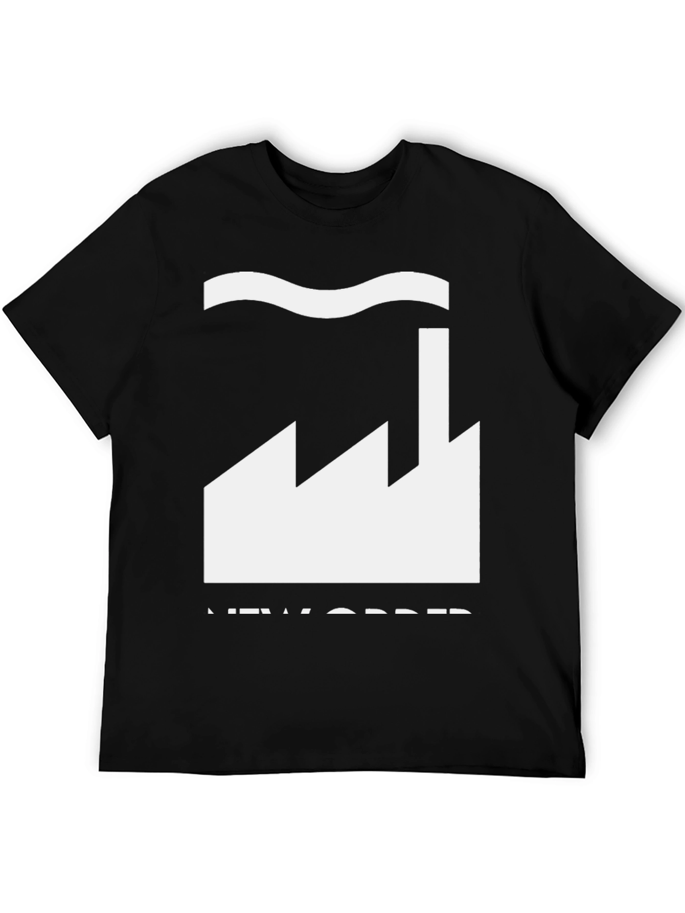 New Order Factory Graphic Black T-Shirt