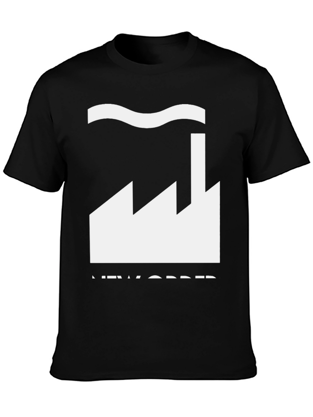 New Order Factory Graphic Black T-Shirt