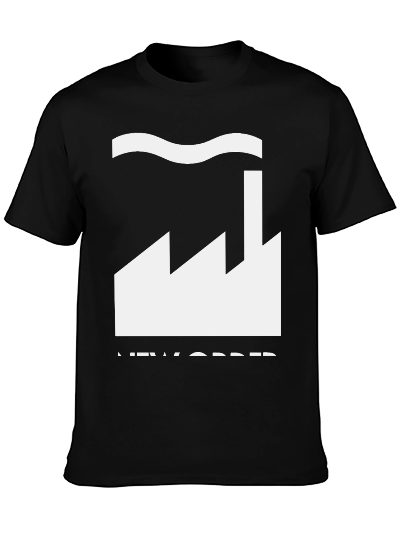 New Order Factory Graphic Black T-Shirt