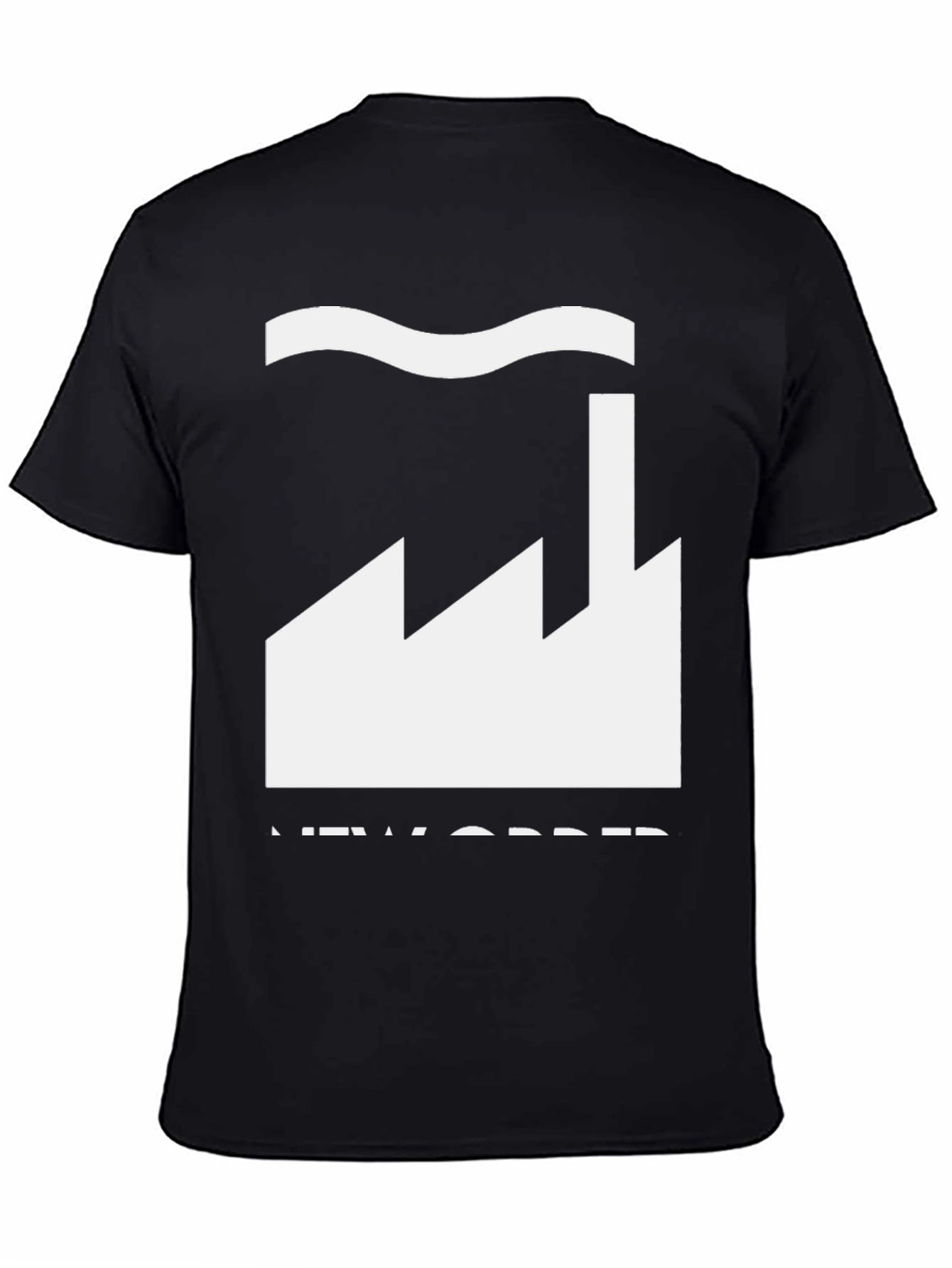 New Order Factory Graphic Black T-Shirt