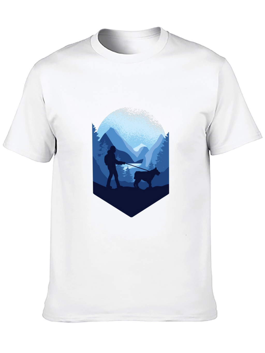 Mountain Hike Graphic T-Shirt - Black